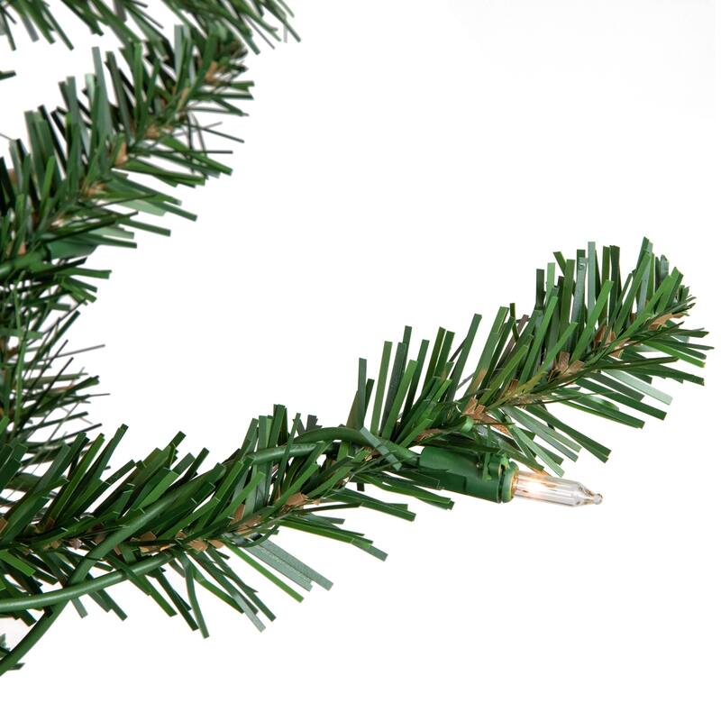 15' Genoa Fraser Fir Slim Artificial Christmas Tree, Clear Lights - over-10-feet