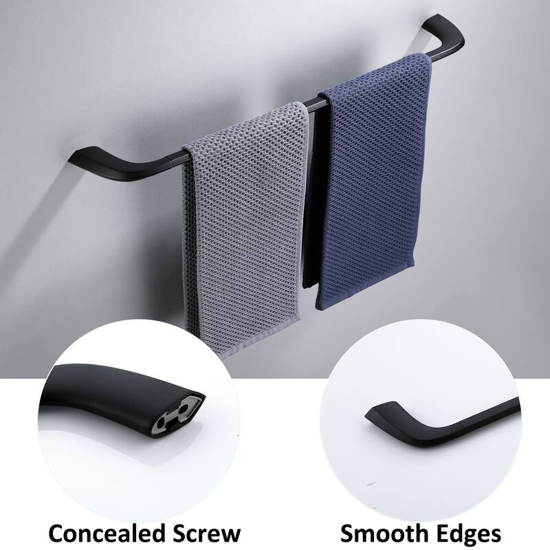 Bathroom 24 in. Wall Mounted Towel Bar Spot Resist Towel Holder