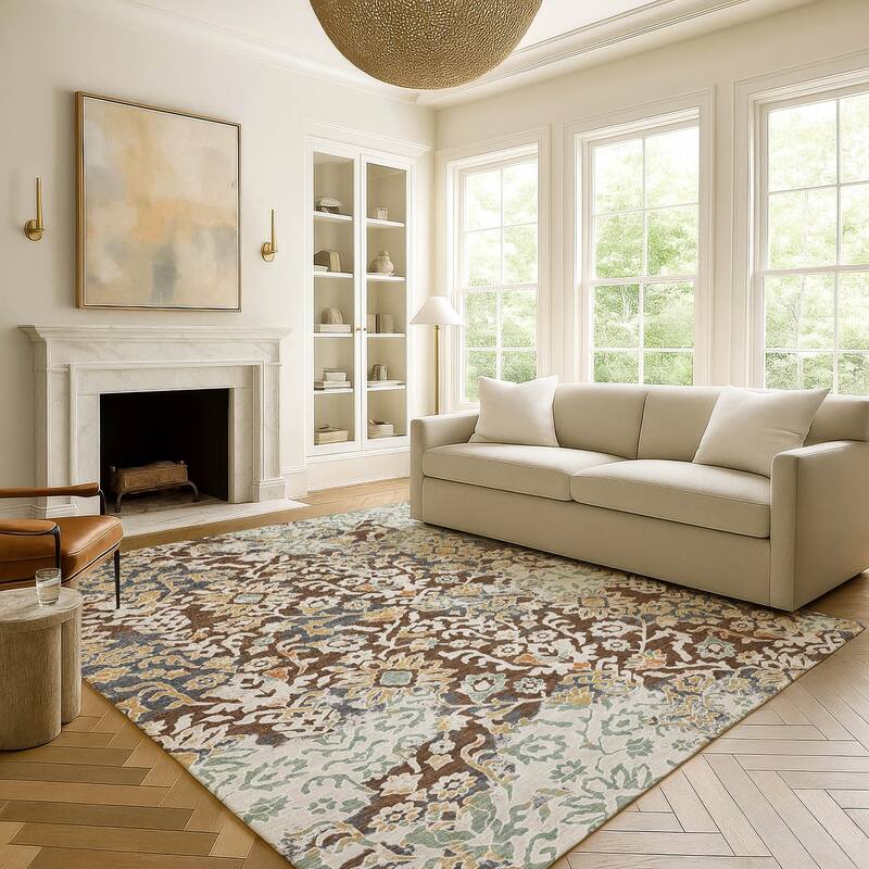 Machine Washable Indoor/ Outdoor Global Avon Chantille Rug