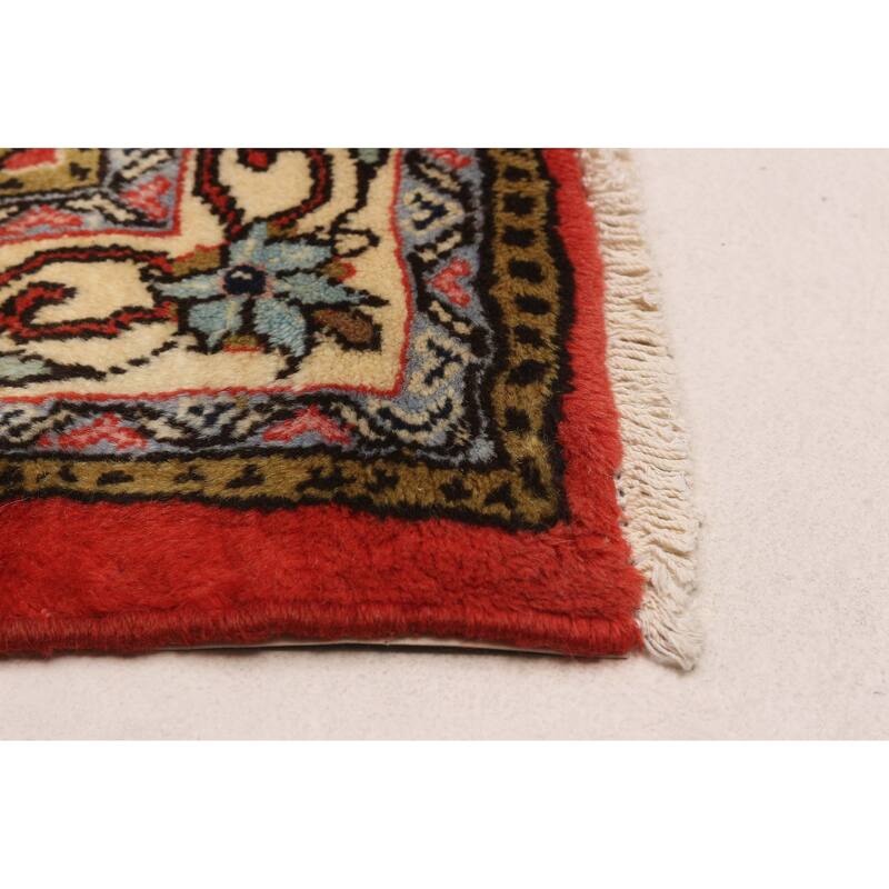 ECARPETGALLERY Hand-knotted Anadol Red Wool Rug - 4'4 x 6'3