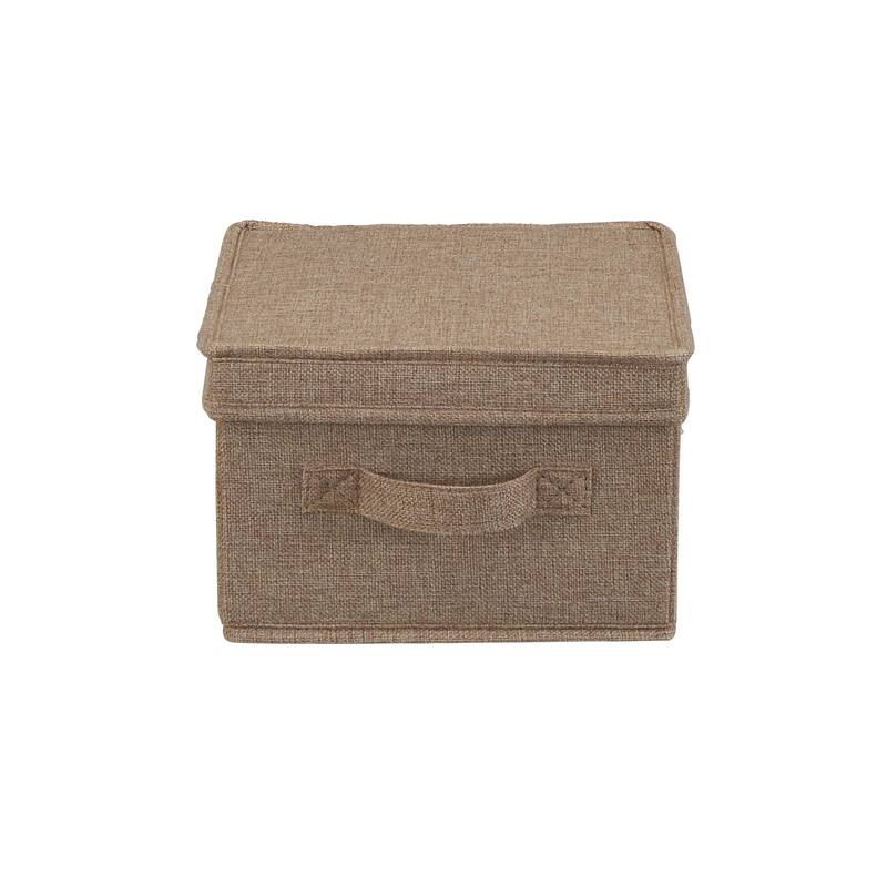 Household Essentials Storage Box with Fully Removable Lid, Set of 2
