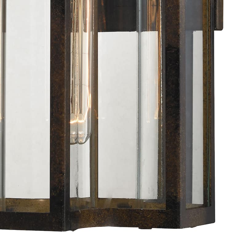 Elk Home Bianca Hazelnut Bronze With Clear Glass 1 Light Wall Sconce