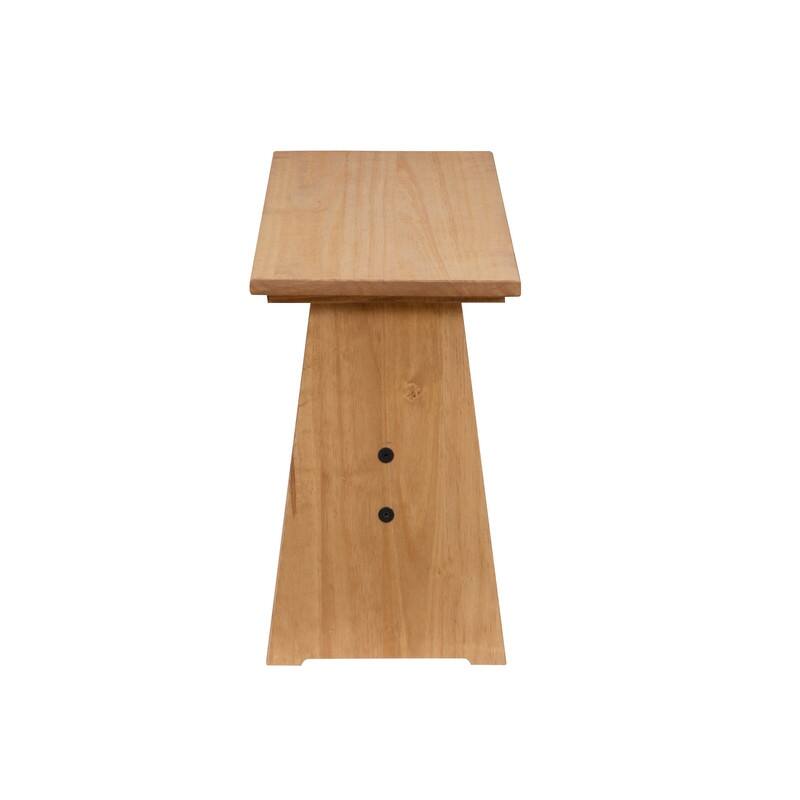 Wendell Solid Wood Corner Breakfast Nook Dining Set