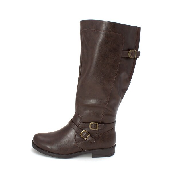 yuu wide calf boots