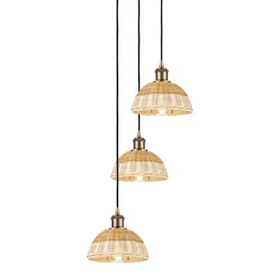 Innovations Lighting 113B-3P-29-14 Bristol Natural II Pendant Bristol