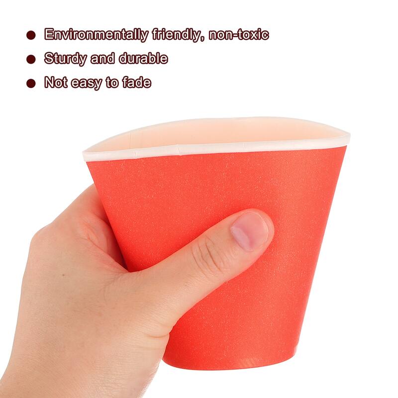 30 PCS Colorful Disposable Paper Cups, 9 OZ DIY Paper Cups for Parties