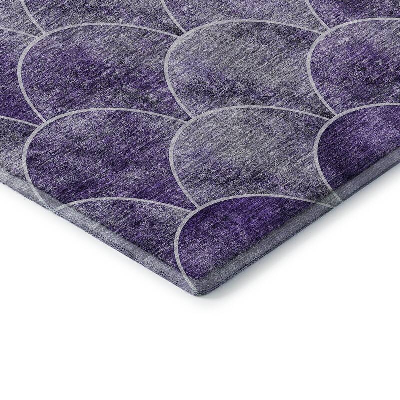 Premium Washable Super Soft Contemporary Geo Mayfield Rug