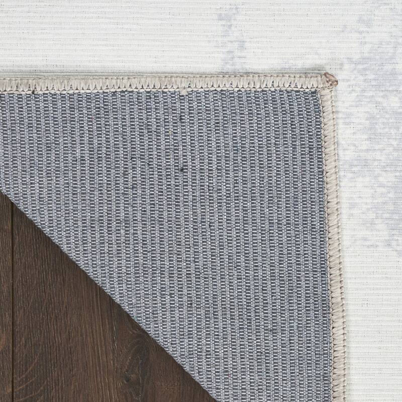 Nurim Power Loomed Abstract Non Skid Area Rug By HomeRoots - 8' x 10'