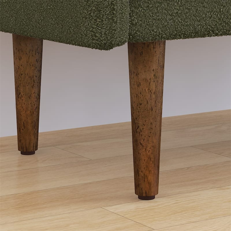 Teddy Velvet Storage Stool,With Storage Space,Suitable For Apartments