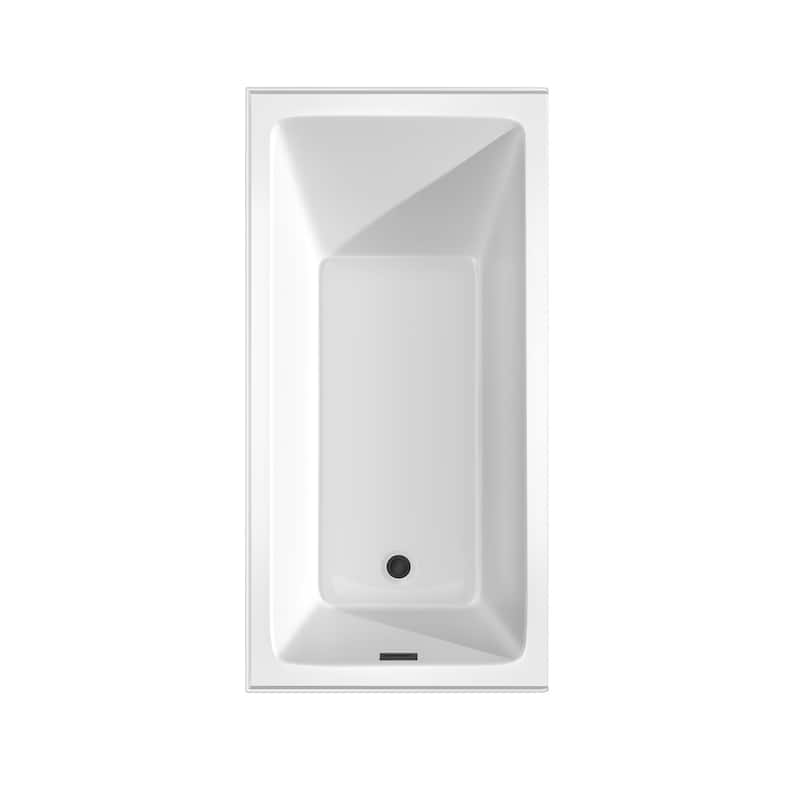 Wyndham Collection WCBTW16030L18 Grayley 60" Three Wall Alcove Acrylic