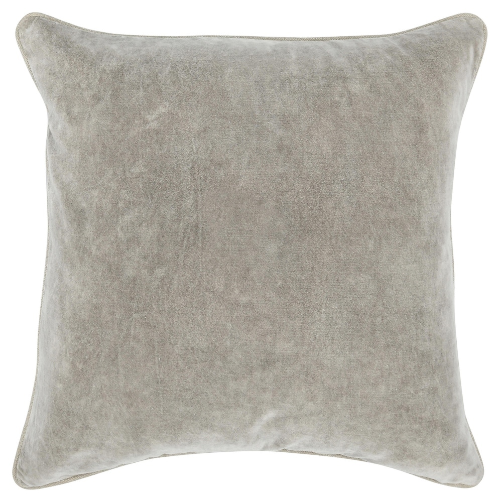 Villa by Classic Home Harriet Velvet Throw Pillow