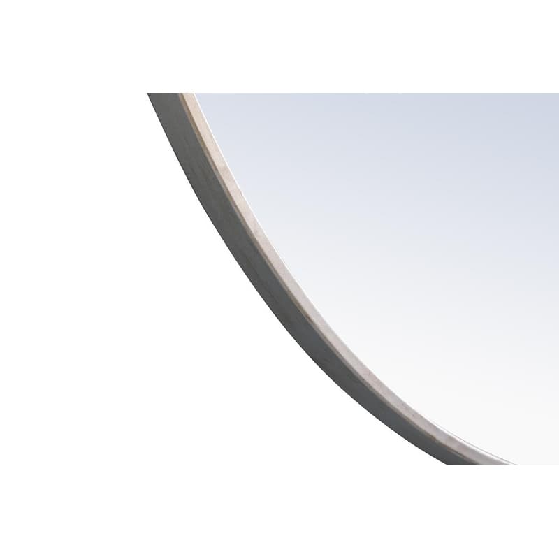 Carson Carrington Labbemala Metal Frame Round Mirror