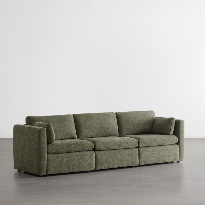 Celia Oversized Modular Sectional Fabric Sofa Set