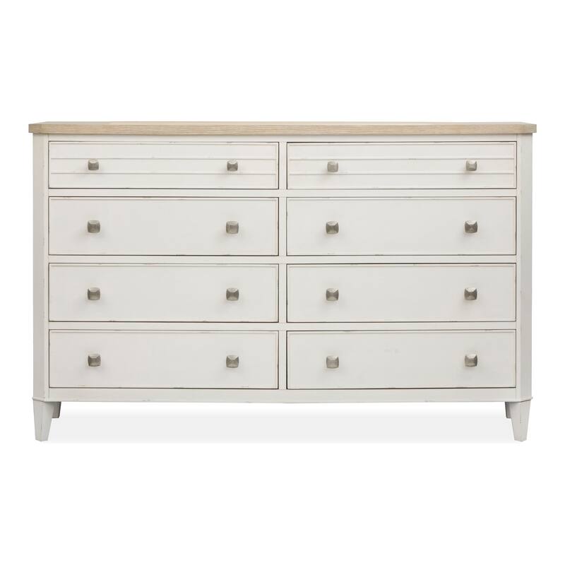 Salt Life Home Echo Isles Sea Pearl And Driftwood Double Drawer Dresser