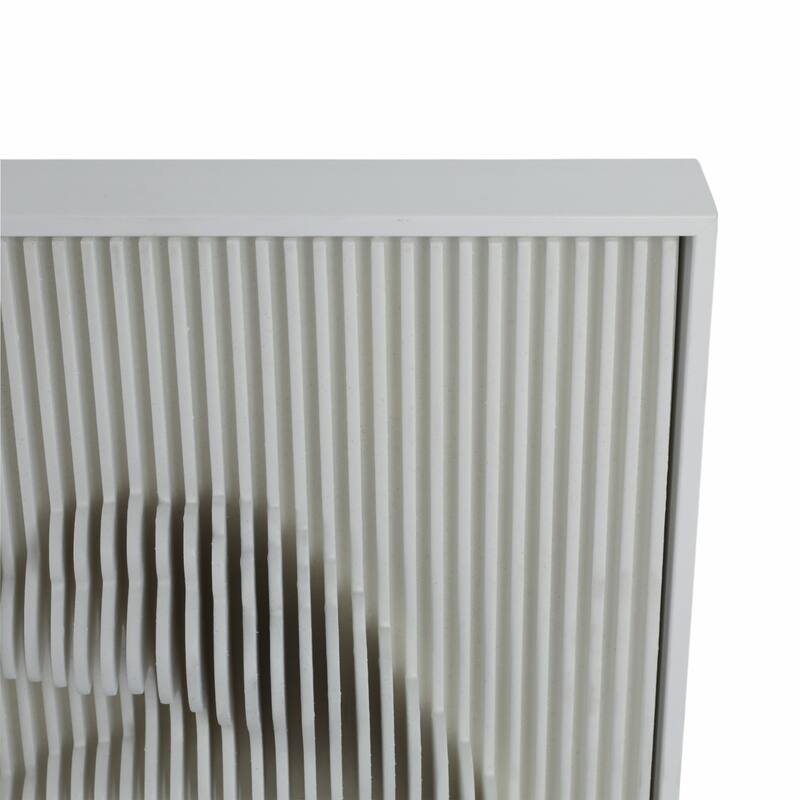 Glass Wall Art Decor Artistic Dimensional Shadow Box Home Decor