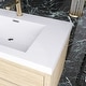 preview thumbnail 101 of 191, Wood Wall-Mounted Bathroom Vanity with Sink and Soft Close Drawers