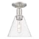 Option Brushed Satin Nickel / Clear