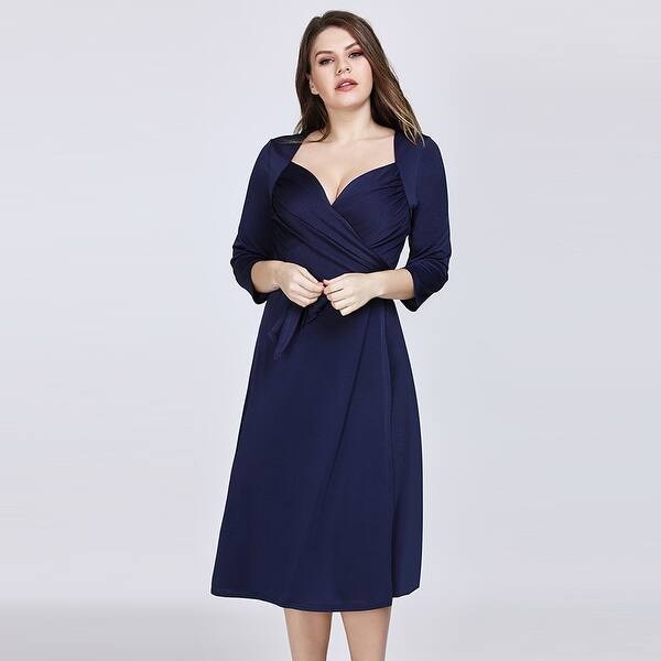 Shop Ever Pretty Women S Plus Size Party Evening Casual Dress