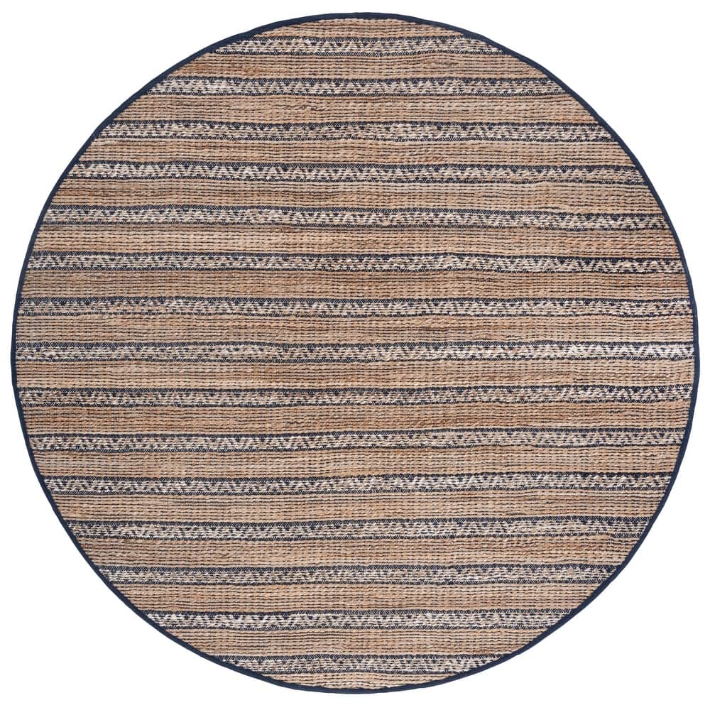 SAFAVIEH Handmade Natural Fiber Carmelina Geometric Seagrass Rug