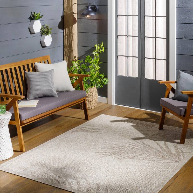 Livabliss Tuareg Tropical Floral & Botanical Indoor / OutdoorArea Rug