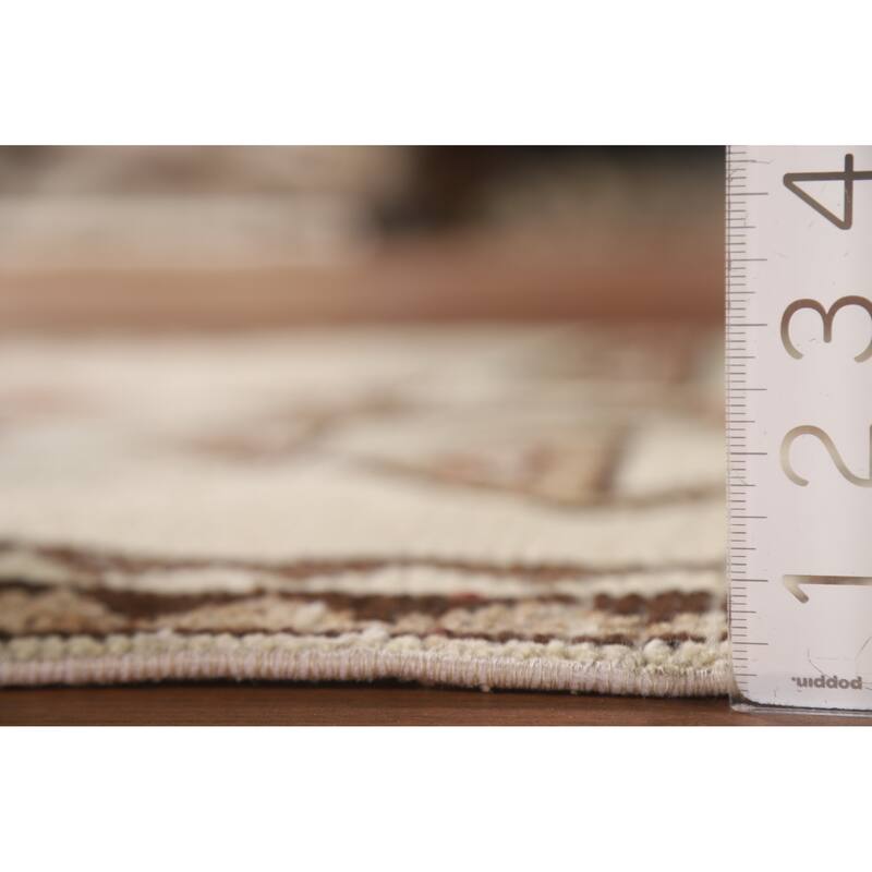 Natural Dye Anatolian Runner Rug Handmade Turkish Wool Carpet - 3'2"x 12'3"