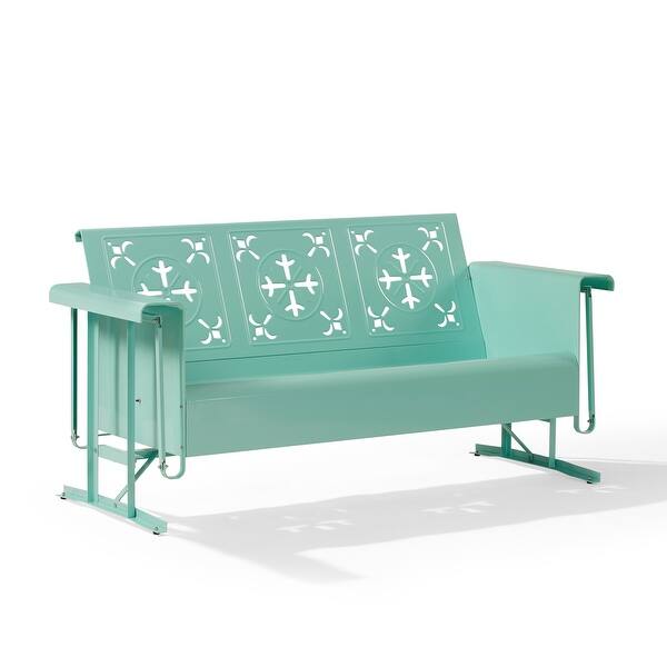 Crosley Azalea Retro Outdoor Sofa Glider