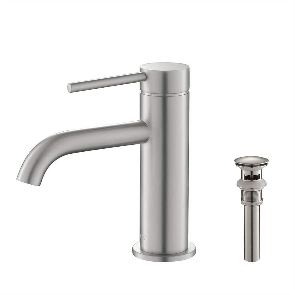 Lead Free Single Handle Bathroom Faucet with Water Hose
