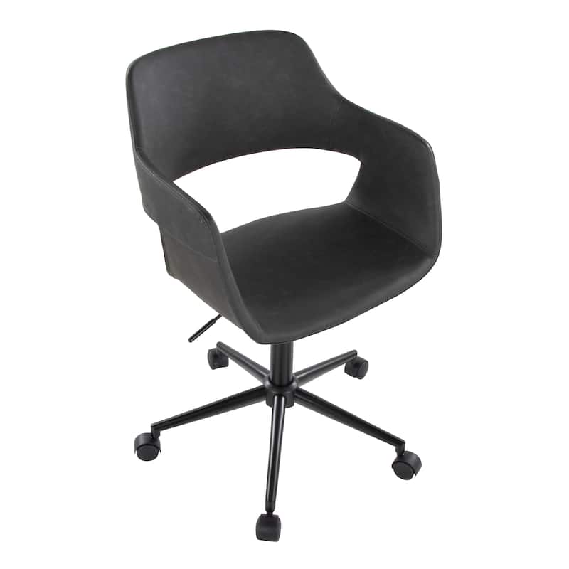 Carson Carrington Vallen Adjustable Task Chair with 5-Star Base