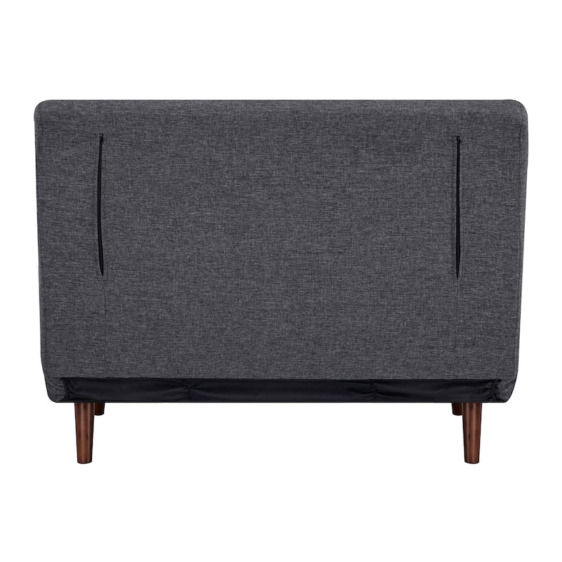 Tustin Upholstered Convertible Lounge/ Sleeper Chair