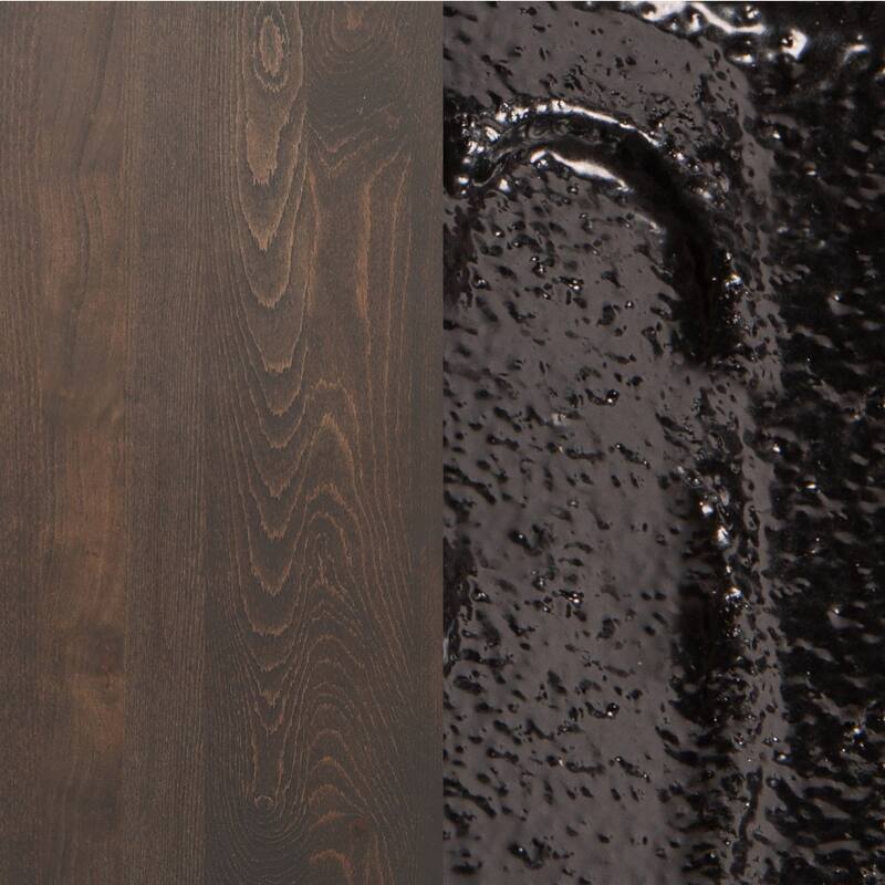 Round Solid Wood Commercial Tabletop with 22.75" x 22.75" Bistro Table Base - 30"W x 30"D x 29.75"H