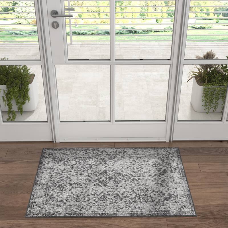 Gematria Bohemian & Eclectic Oriental Indoor Area Rug