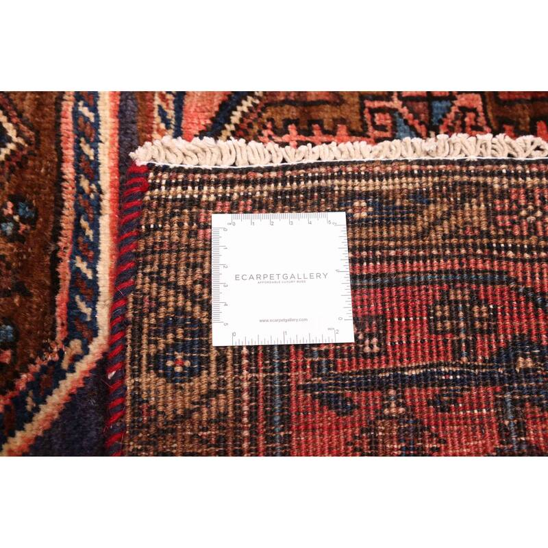 ECARPETGALLERY Hand-knotted Konya Anatolian Dark Navy Wool Rug - 4'2 x 8'0