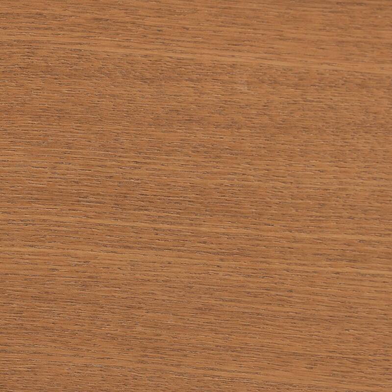 Lorana Mid-Century Modern Grey Fabric and Walnut Brown Wood Queen Size Platform Bed