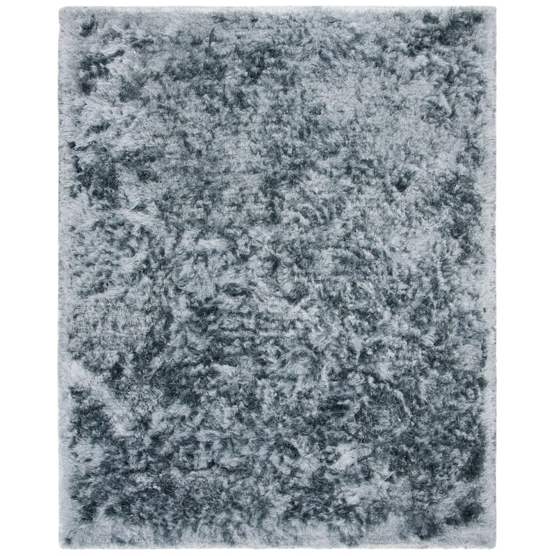 SAFAVIEH Handmade Ocean Shag Lyse Glam 2.5-inch Thick Rug