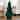 Tall Accordion Honeycomb Foldable Paper Christmas Tree - 4' -  Dark Green