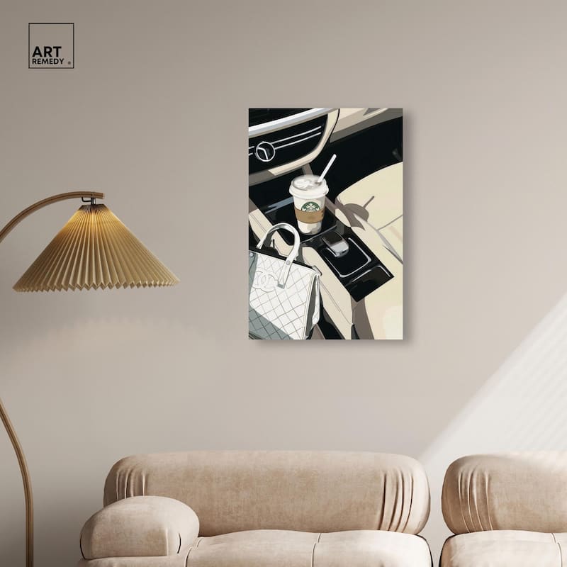 On the Way Canvas by Art Remedy, Gallery Wrapped