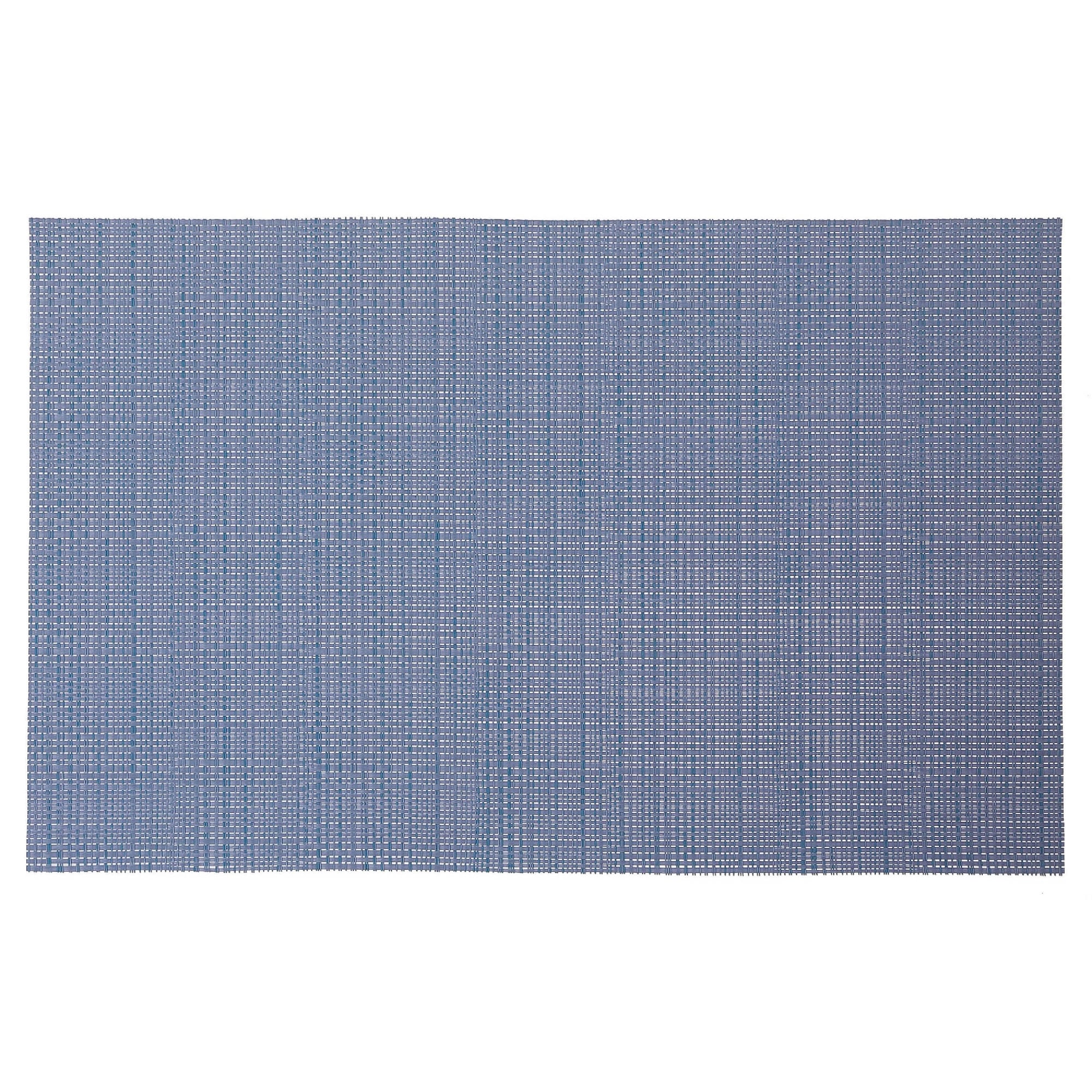 Vinyl Placemat Linen Perwinkle 12 X 18 - Set of 12