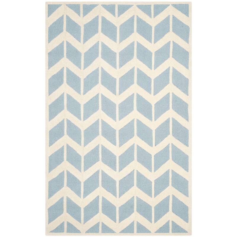 SAFAVIEH Handmade Cambridge Saskia Modern Moroccan Wool Rug