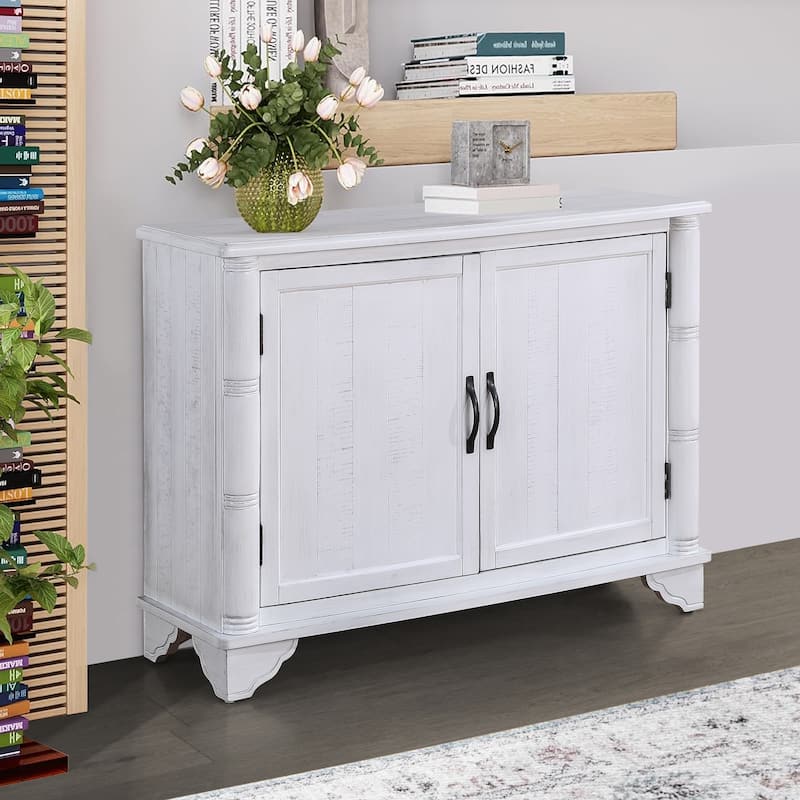 40" Console Table with Storage Shelf