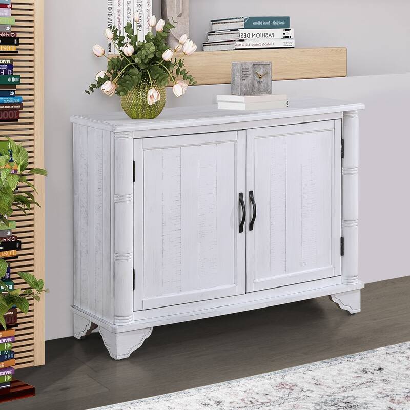Console Table Entryway Sofa Couch Table with Adjustable Storage Shelf