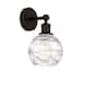 Option Oil Rubbed Bronze / Clear Deco Swirl