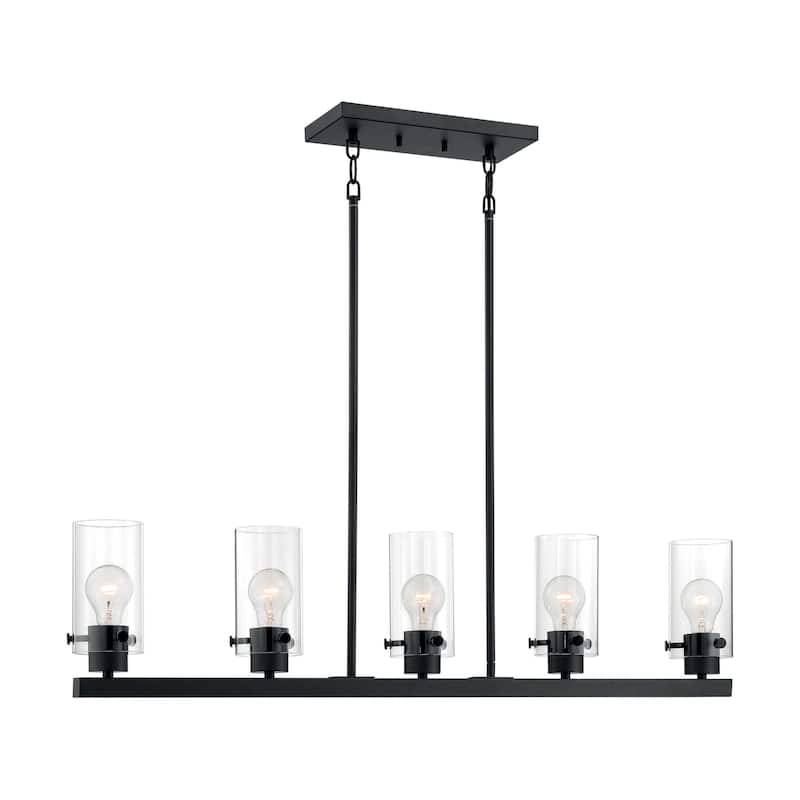 Nuvo Lighting Sommerset 5 Light 39" Wide Linear Chandelier