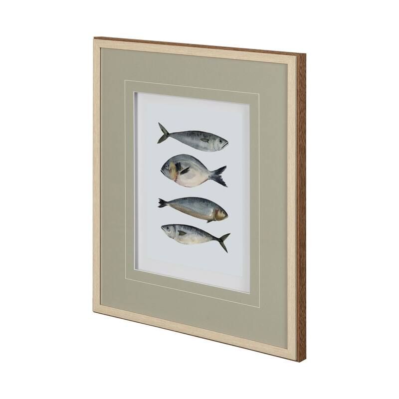 Four Fish II Framed Art Print
