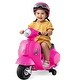 preview thumbnail 3 of 28, Gymax Kids Ride on Motorcycle w/ Training Wheels Headlight Horn 6V - See Details Pink