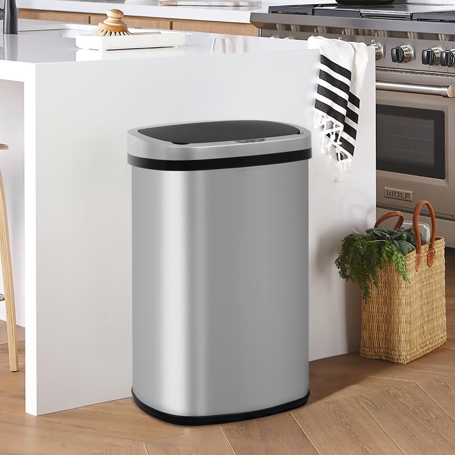 Glad Pro Stainless Steel Step Trash Can