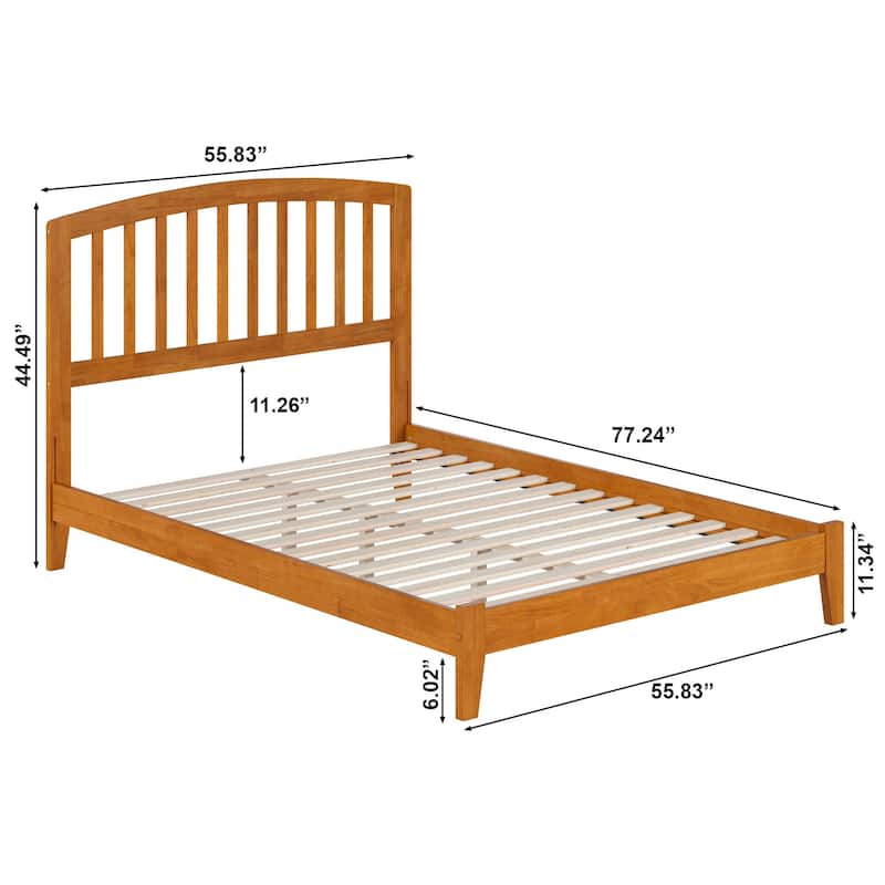 AFI, Richmond Solid Wood Low Profile Platform Bed