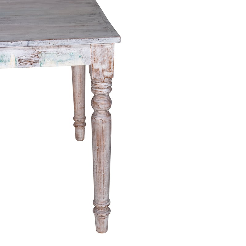 Maadze Vega Solid Wood 90 inch long Dining Table