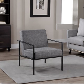 Metal framed accent 2025 chair
