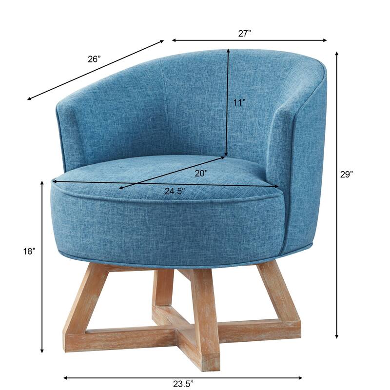 Upholstered Swivel Chair