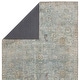preview thumbnail 7 of 7, The Curated Nomad Bolmen Printed Oriental Teal/ Gold Area Rug